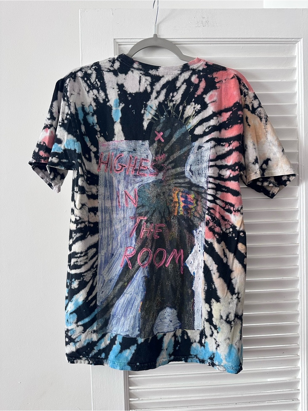 Travis Scott Cactus Jack “Highest In The Room” Tie Dye Tee - Size M